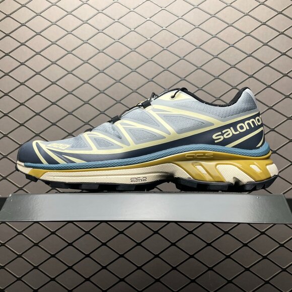 Salomon XT-6 Sneakers in Bleached Sand Cumin